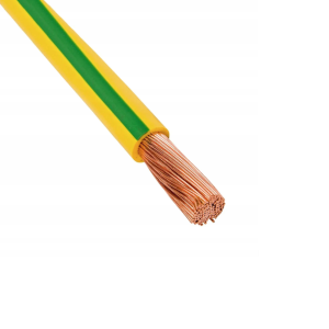 Провод ПуГВ нг(А)- LS, 1*1,5 желто-зеленый